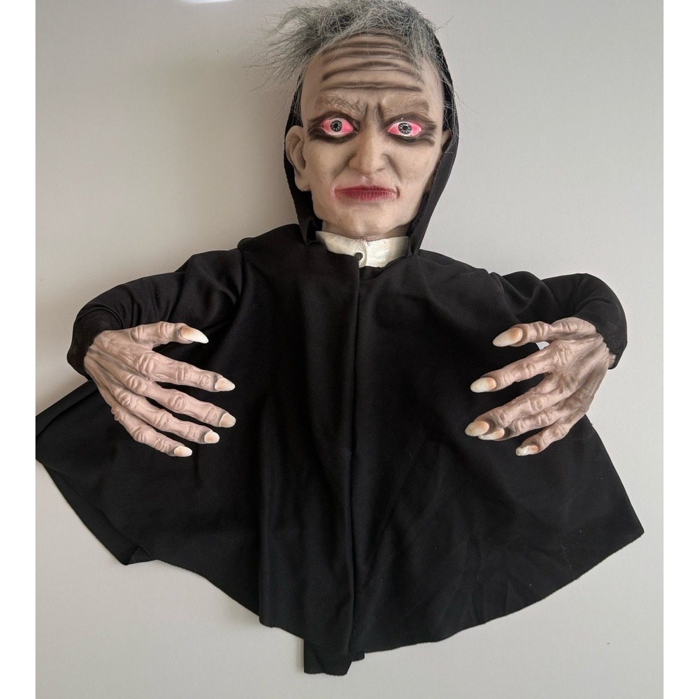Vintage Hanging Prop Halloween‎ Dracula Vampire Decoration Scary Old Man Monster